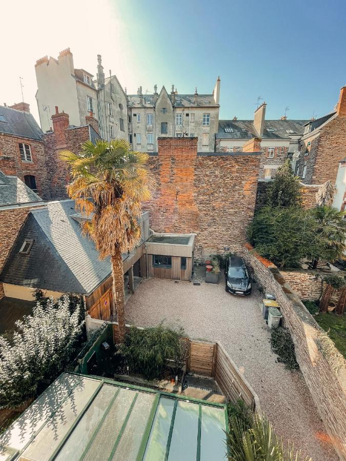 Garden Apparts Rennes Centre Gare Exterior foto